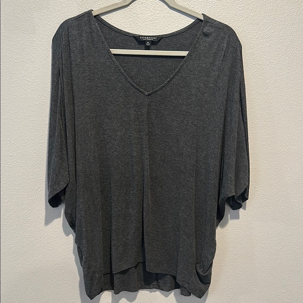 Liverpool 3/4 Sleeve Blouse Size: Medium